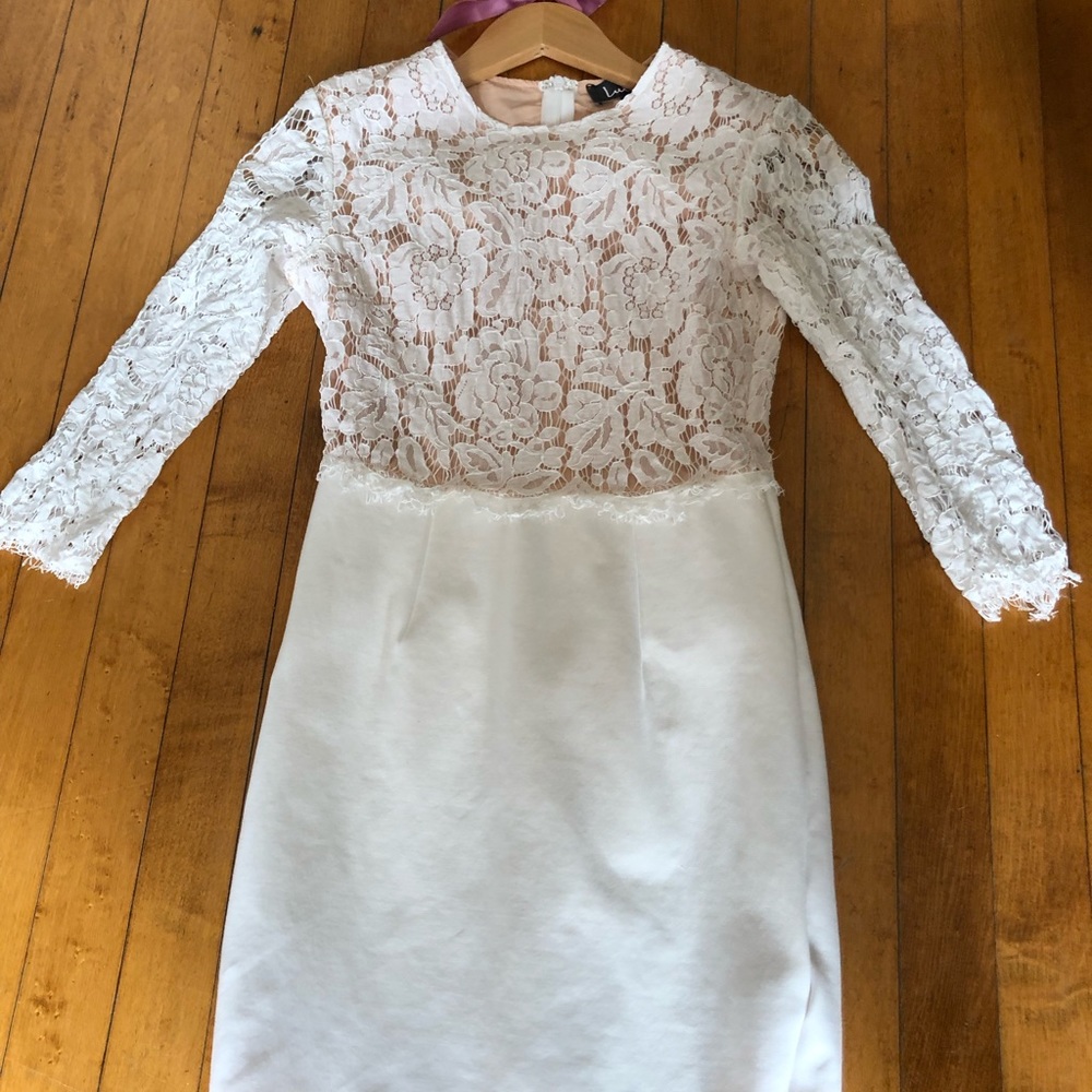 White lulus dress